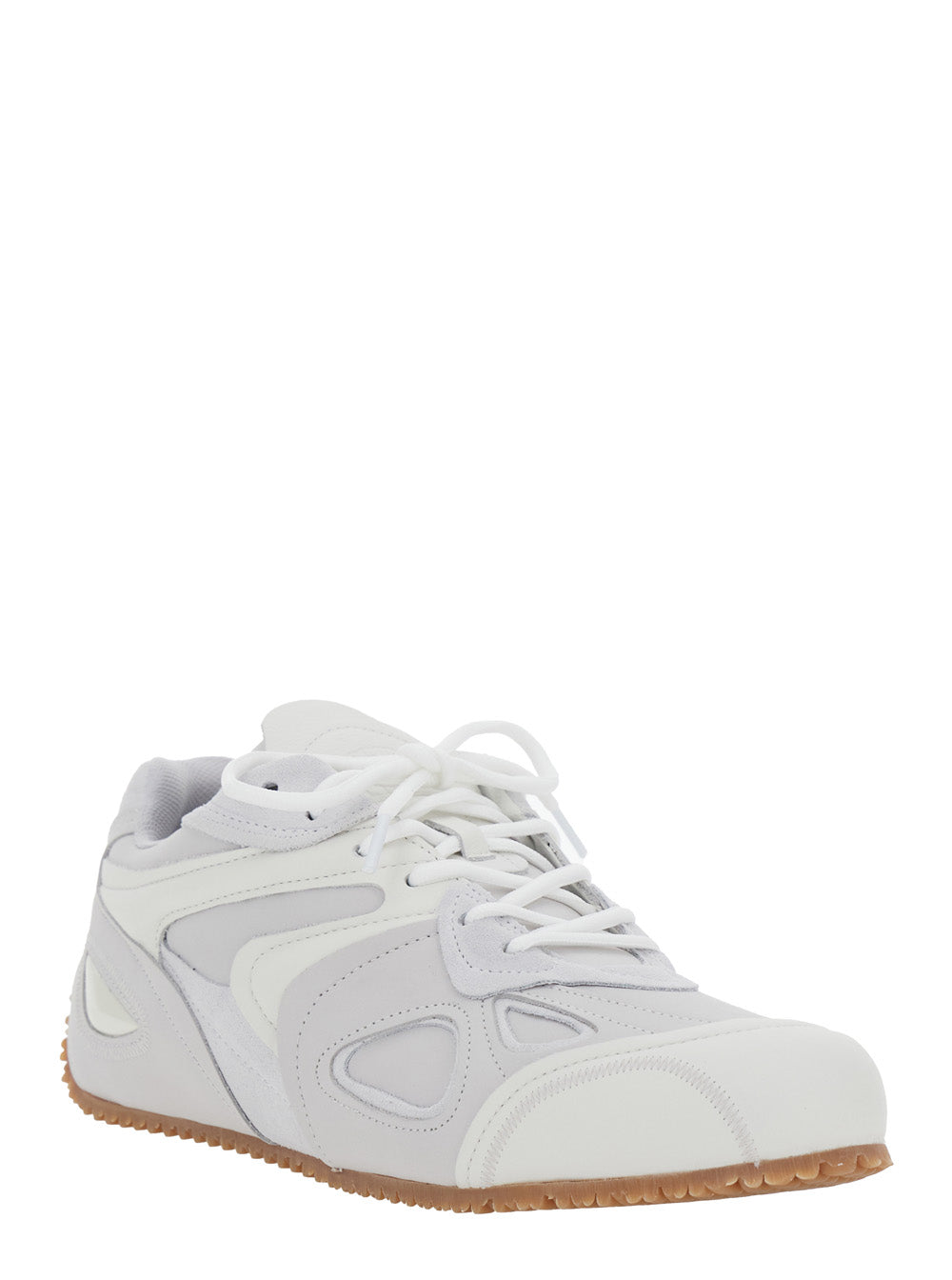 Axel Arigato Men White Low Top Sneakers With Suede Panels In Leather And Suede Man AXEL ARIGATO