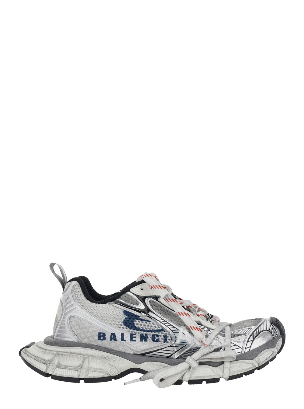 Balenciaga Men '3Xl' Multicolor Low Top Sneakers With Logo Lettering On The Side In Tech Fabric Man BALENCIAGA