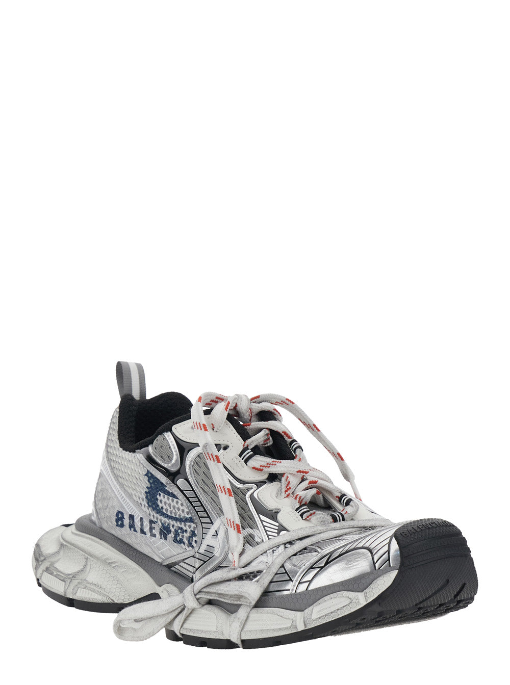Balenciaga Men '3Xl' Multicolor Low Top Sneakers With Logo Lettering On The Side In Tech Fabric Man BALENCIAGA