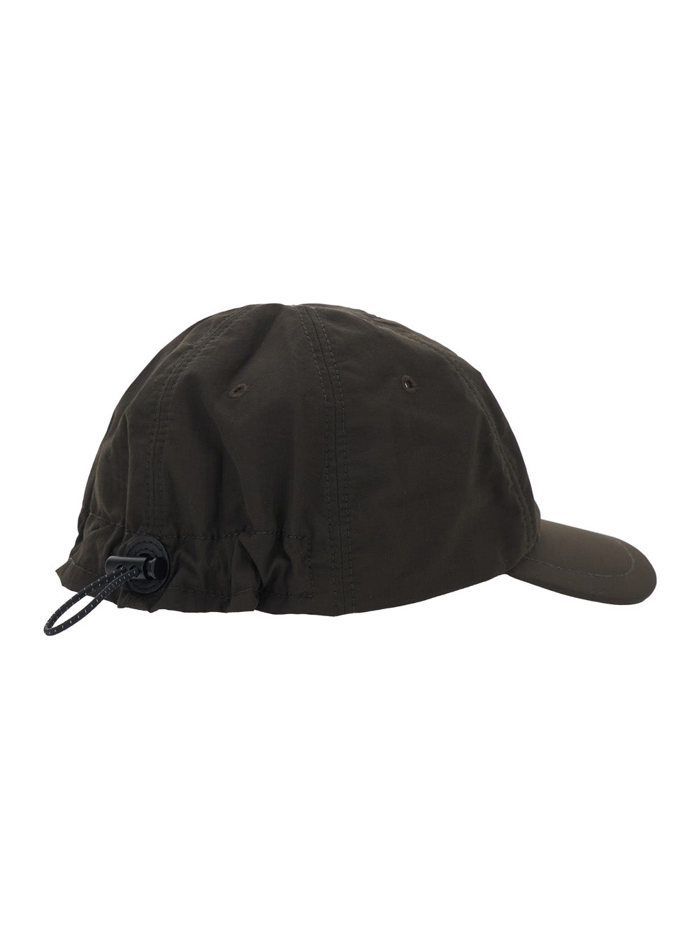 Jacquemus Men 'La Casquette Balluchon' Brown Baseball Cap With Logo Lettering On The Front And Rear Drawstring Closure In Cotton Man JACQUEMUS