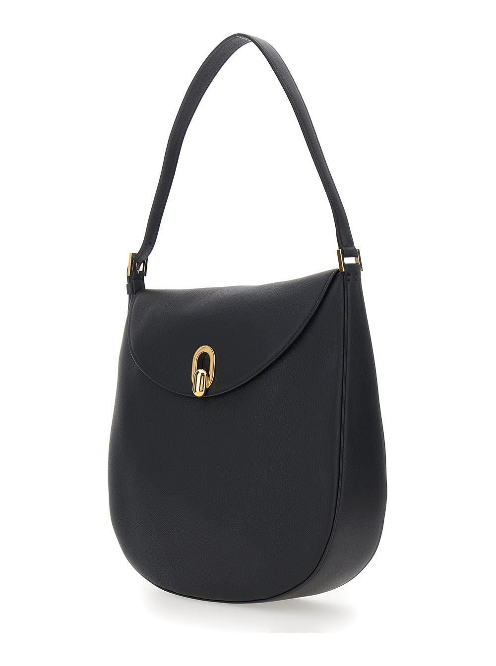Savette Women Large Tondo Hobo In Milled Calf Leather SAVETTE