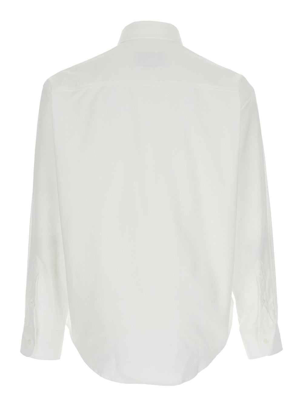Ami Paris Men White Shirt With Logo On The Front In Cotton Man AMI PARIS