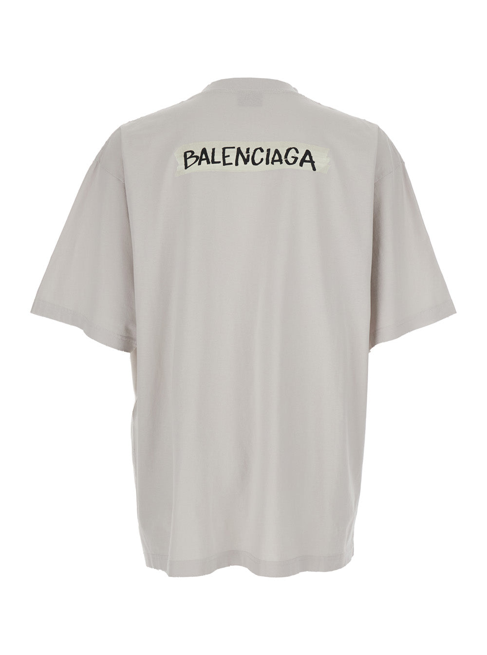Balenciaga Men Tape Medium Fit T-Shirt BALENCIAGA