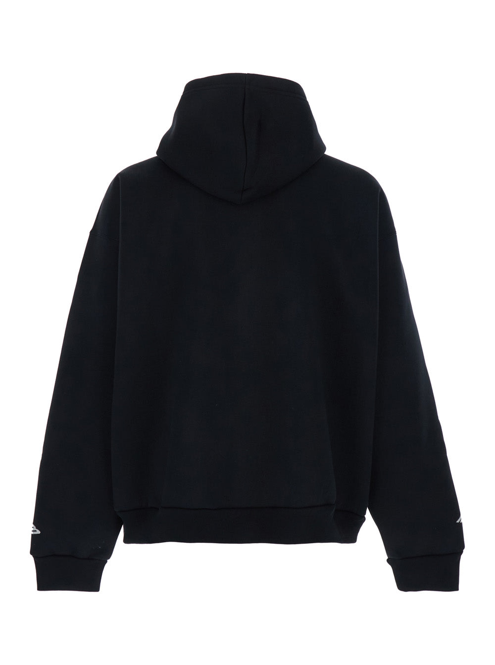 Balenciaga Men Black Zip-Up Sweatshirt With Logo On The Front In Cotton Man BALENCIAGA