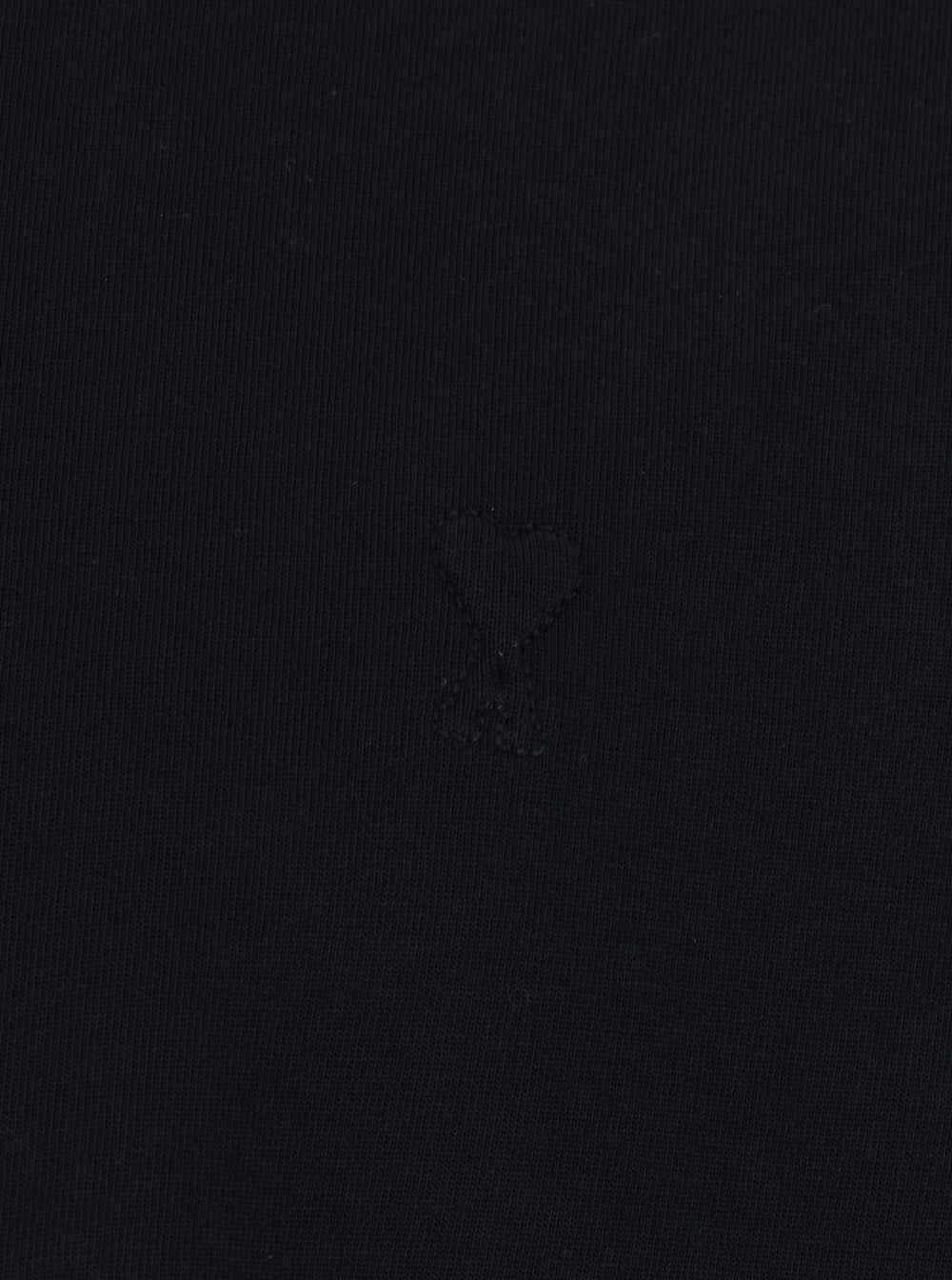 Ami Paris Men Black Crewneck T-Shirt With Adc Embroidery On The Front In Cotton Man AMI PARIS