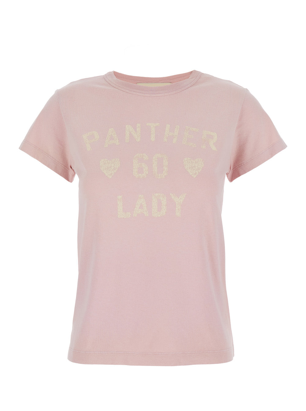 Valentino Women Crew Neck T-Shirt With Maxi Logo On Front And Back In Pink Cotton Jersey For Women VALENTINO
