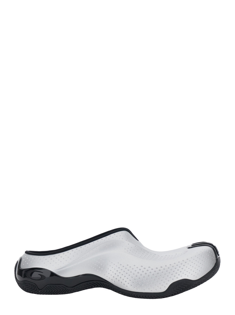 Balenciaga Men Grey Mules With Logo On The Side And Number On The Front And Back In Tech Fabric Man BALENCIAGA