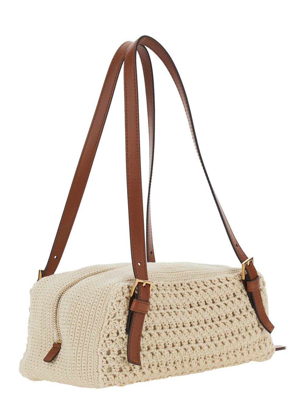 Versace Women Tag Rafia Bag VERSACE