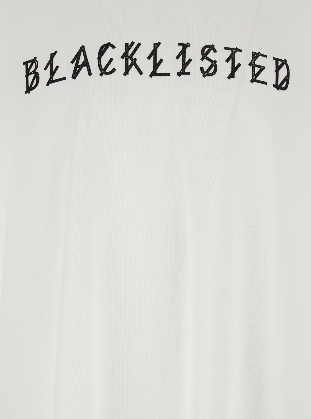 44 Label Group Men White Crew Neck T-Shirt With Logo On The Front And Maxi Logo On The Back In Cotton For Men 44 LABEL GROUP