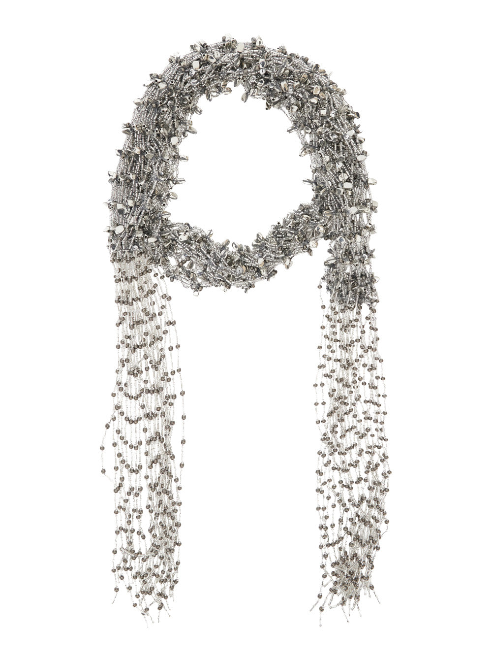 Dries Van Noten Women Necklace Scarf 'Necklace Scarf' With Metallic Design In Fabric Women DRIES VAN NOTEN