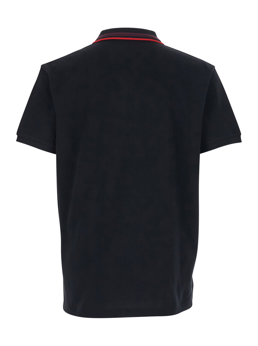 Vivienne Westwood Men Black Polo Shirt With Logo Detail On The Front In Cotton Man VIVIENNE WESTWOOD