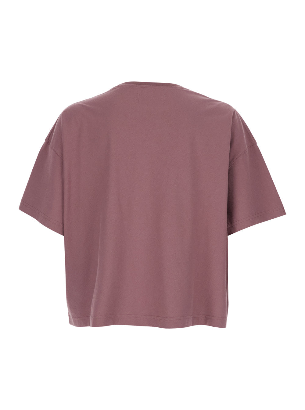 Vivienne Westwood Men Pink Crew Neck T-Shirt With Orb Logo Detail On The Front In Cotton For Men VIVIENNE WESTWOOD