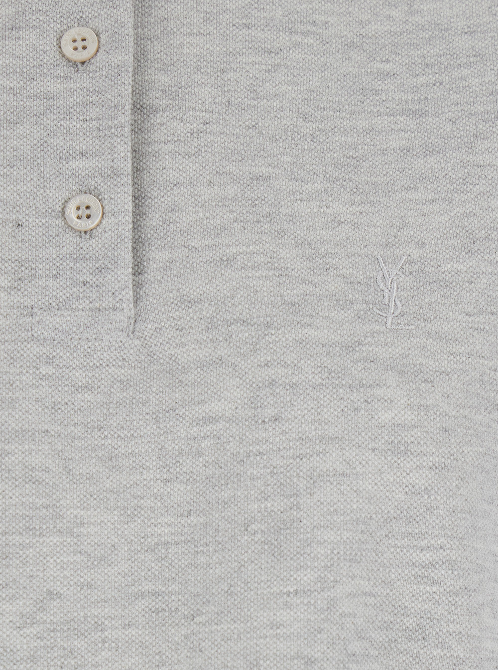 Saint Laurent Women Polo Oversized Pique Coton Polyester SAINT LAURENT