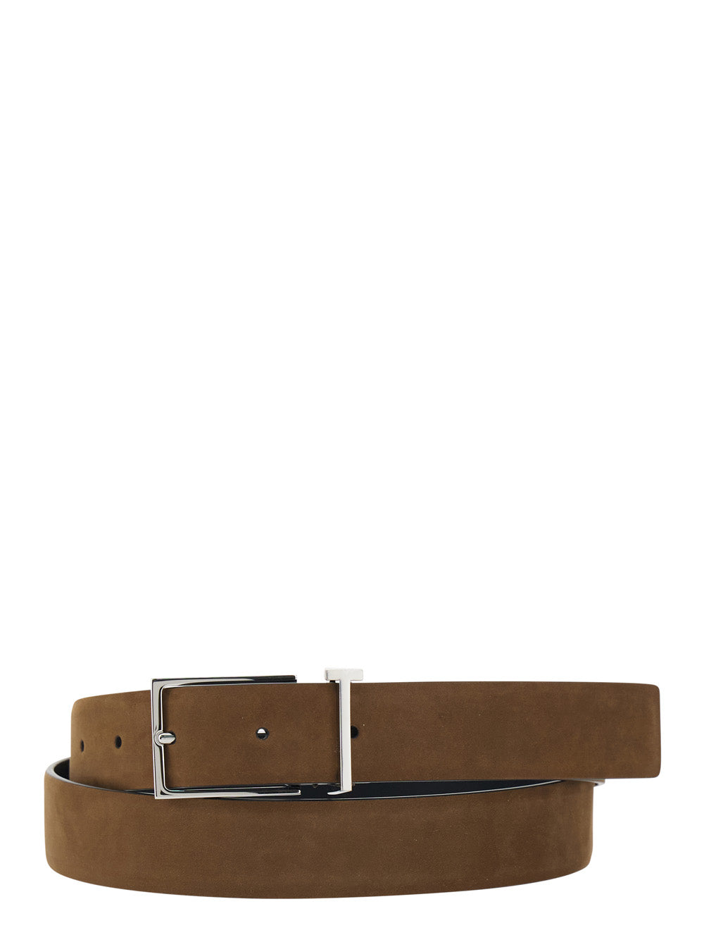 Tom Ford Men Brown Belt With T Loop Detail In  Leather Man TOM FORD