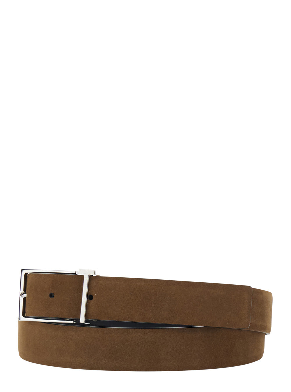 Tom Ford Men Brown Belt With T Loop Detail In  Leather Man TOM FORD