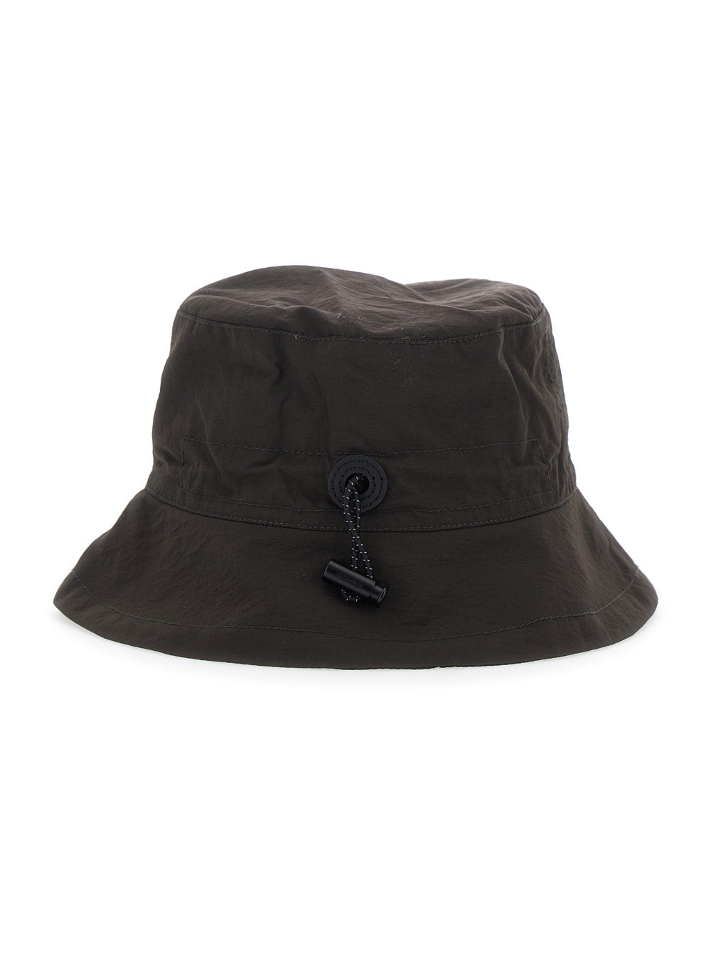 Jacquemus Men 'Le Bob Baluchon' Brown Hat With Logo Lettering In Tech Fabric Man JACQUEMUS