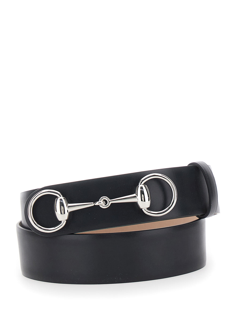 Gucci Men Horsebit 4Cm Silver GUCCI