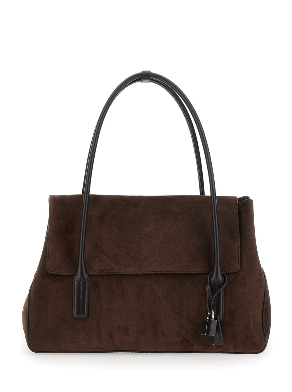 Tom Ford Women Suede Calf + Smooth Calf Large Shoulder Bag TOM FORD