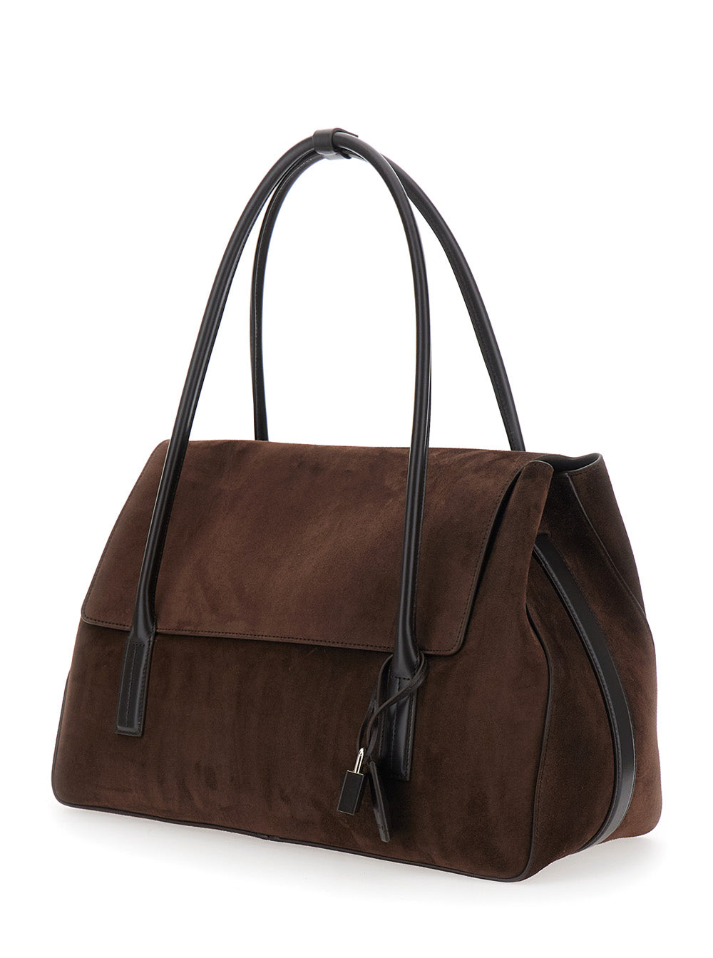 Tom Ford Women Suede Calf + Smooth Calf Large Shoulder Bag TOM FORD