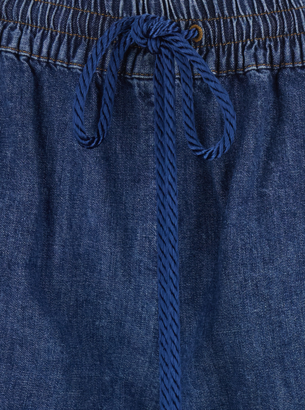 Valentino Women Blue Shorts With Welt Pockets And Front Closure In Cotton VALENTINO