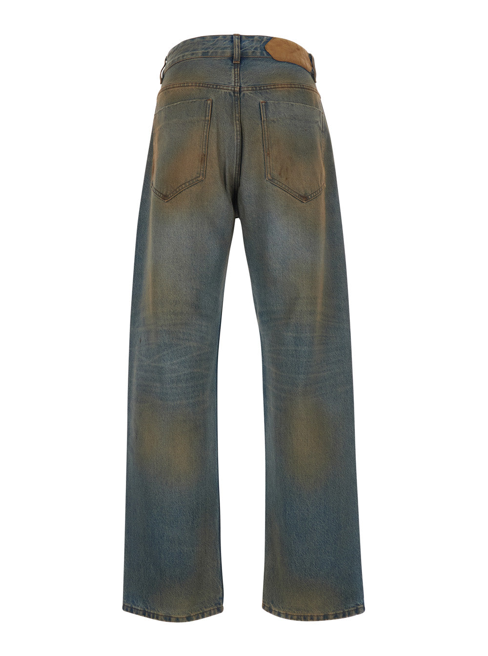 Jacquemus Men Grey Jeans 'Le De-Nimes Berger' Five-Pocket In Denim Men JACQUEMUS