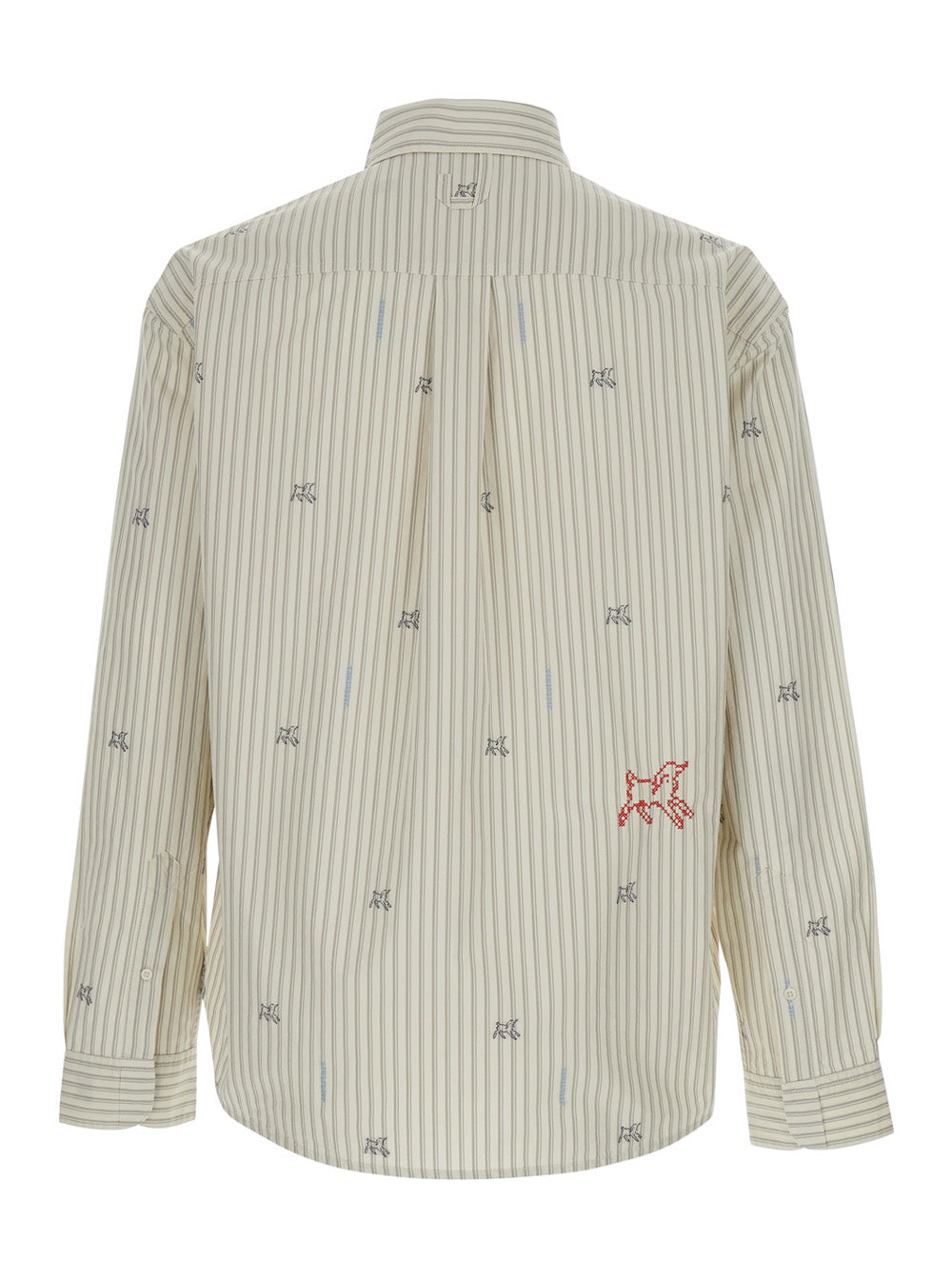 Jacquemus Men 'Simon' Beige Long-Sleeved Shirt With Classic Collar And Long Sleeves In Cotton For Men JACQUEMUS