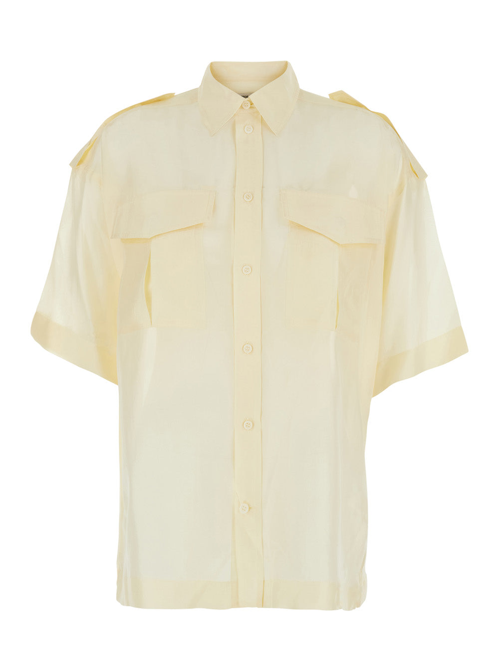 Phoebe Philo Women Shirt 'Lite Utility Shirt' With Classic Collar In White Women PHOEBE PHILO