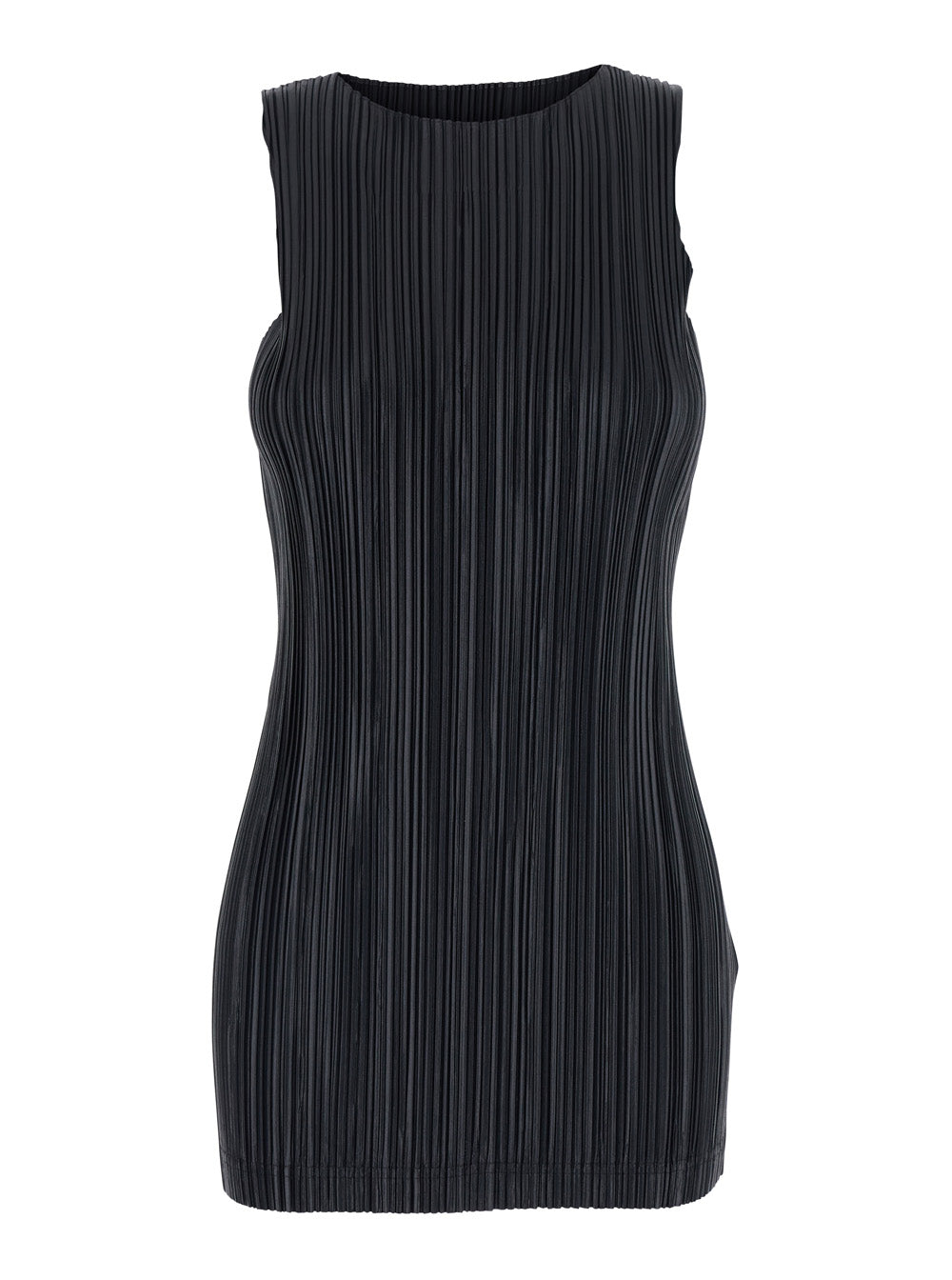 Phoebe Philo Women Razor Pleat Tank Black With Pleated Details In Tech Fabric Women PHOEBE PHILO