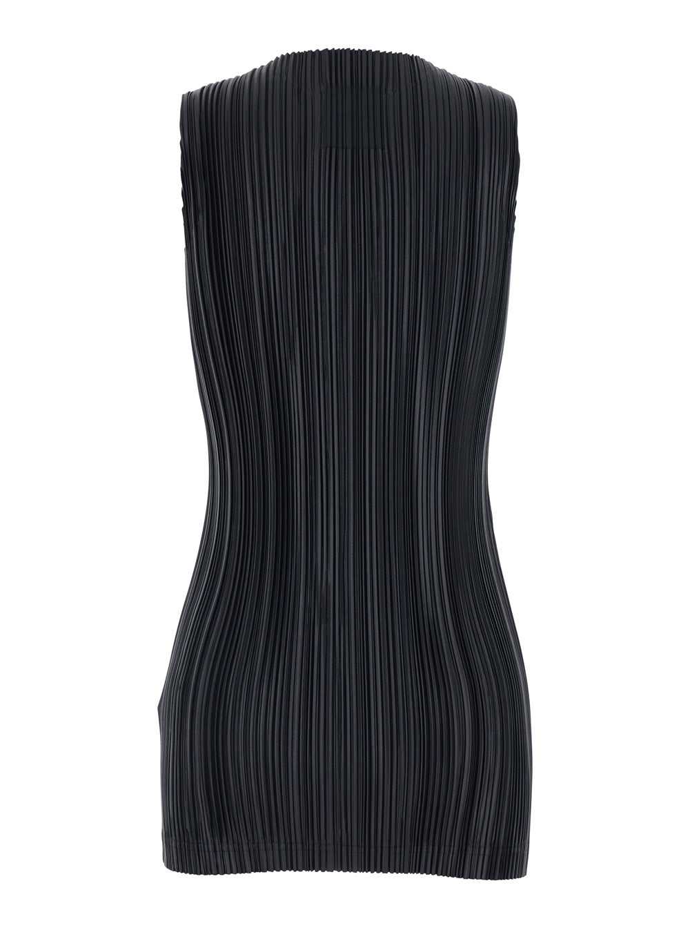 Phoebe Philo Women Razor Pleat Tank Black With Pleated Details In Tech Fabric Women PHOEBE PHILO