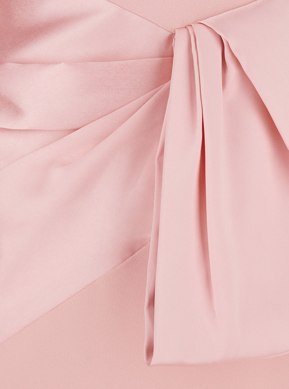 Solace London Women Rhianne Midaxi Dress - Pink - Long Dress With V-Neck And Long Sleeves - In Tech Fabric - Women SOLACE LONDON