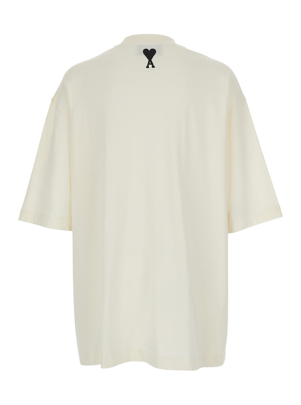 Ami Paris Men Oversize Fit Short Sleeves Teeshirt With Ami Paris Print AMI PARIS