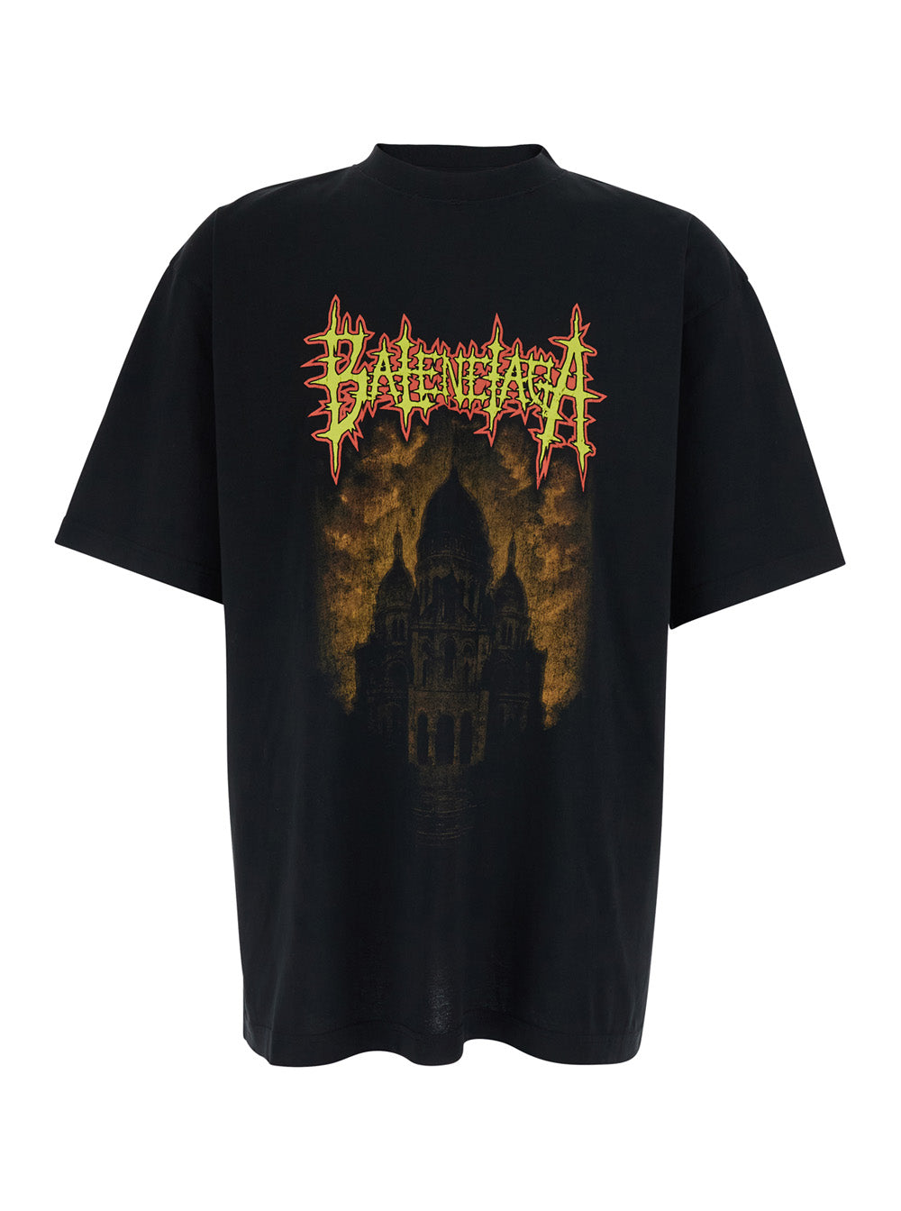 Balenciaga Men Black T-Shirt BALENCIAGA