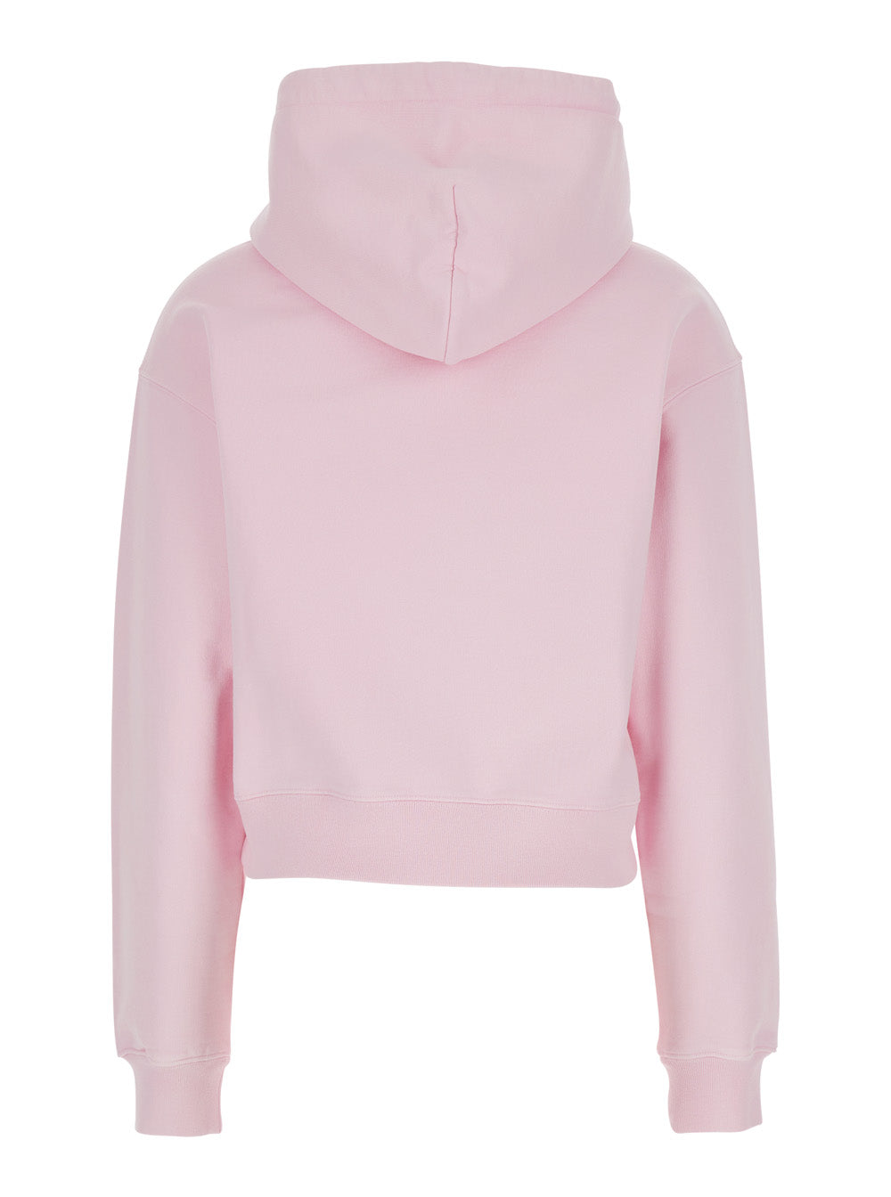 Jacquemus Women Pink Hoodie With Fixed Hood In Cotton Woman JACQUEMUS