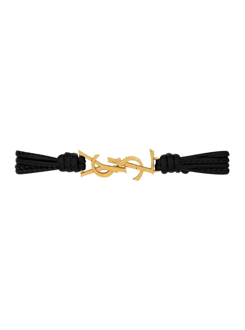 Saint Laurent Women Ysl Bracciale 
Q_Nappa Paris/
Ot/Dk Wet Clay SAINT LAURENT
