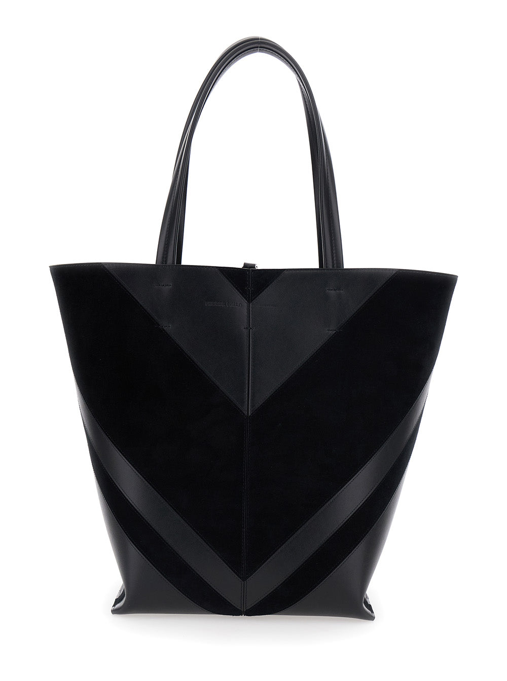 Phoebe Philo Women Shoulder Bag 'Pot Cabas' In Black Leather For Women PHOEBE PHILO
