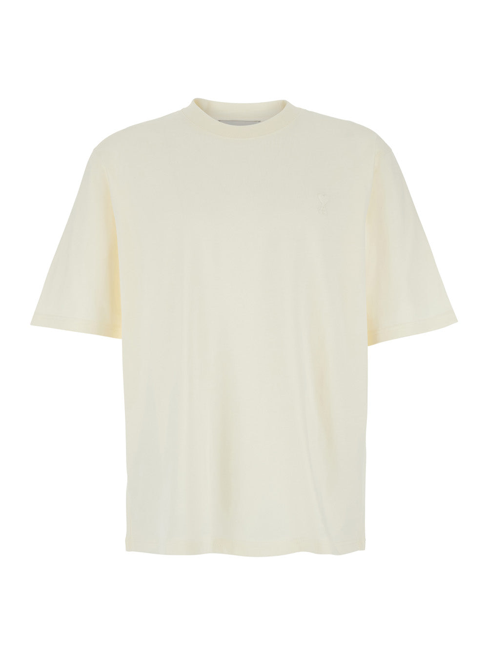 Ami Paris Men Quota -Small Embossed Ami De Coeur Tshirt AMI PARIS
