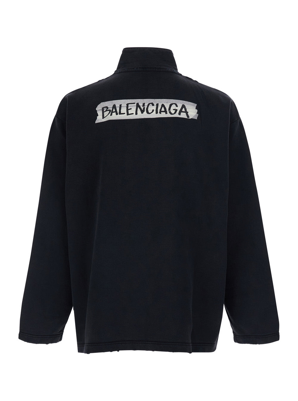 Balenciaga Men High Neck Zip Sweat BALENCIAGA