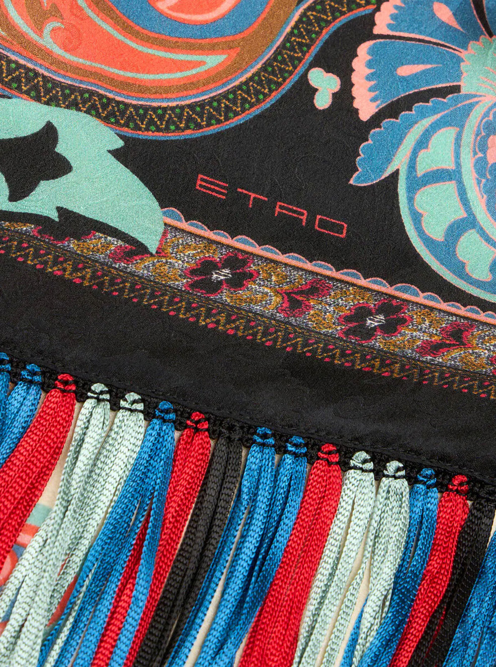 Etro Women Fringed Foulard ETRO
