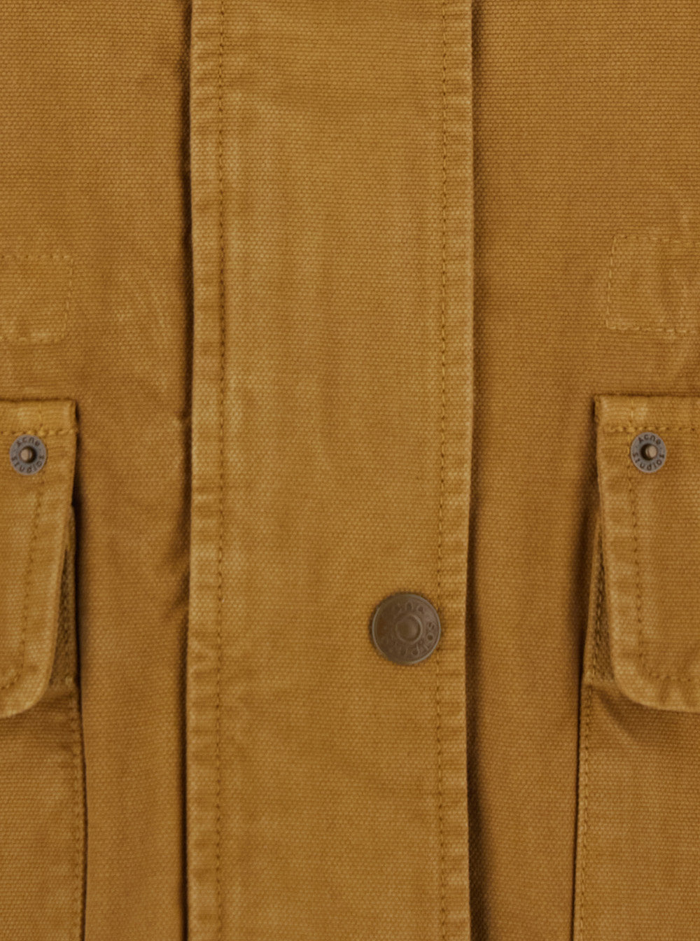 Acne Studios Women Onuke Thick Sturdy Cotton Jacket Brown In Organic Cotton Men ACNE STUDIOS