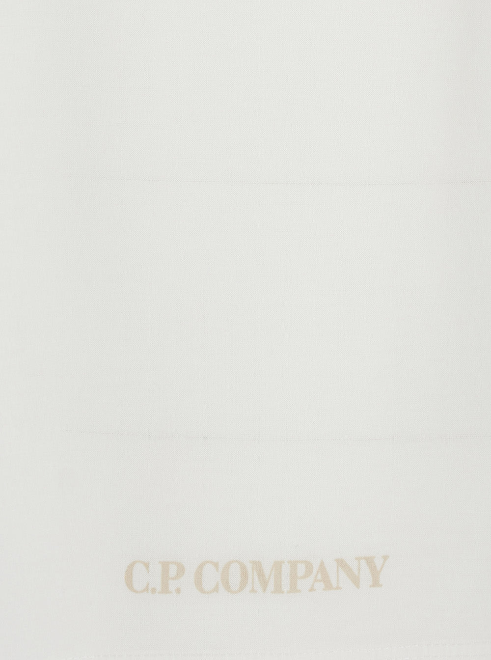C.P. Company Men T-Shirt '0 Gravity' White With Round Neck And Short Sleeves In Cotton Men C.P. COMPANY