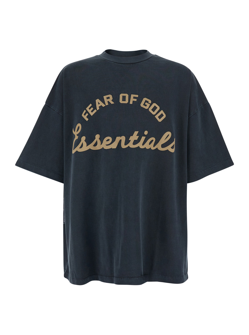 Fear Of God Men Gray T-Shirt With Short Sleeves And Round Neck For Men FEAR OF GOD