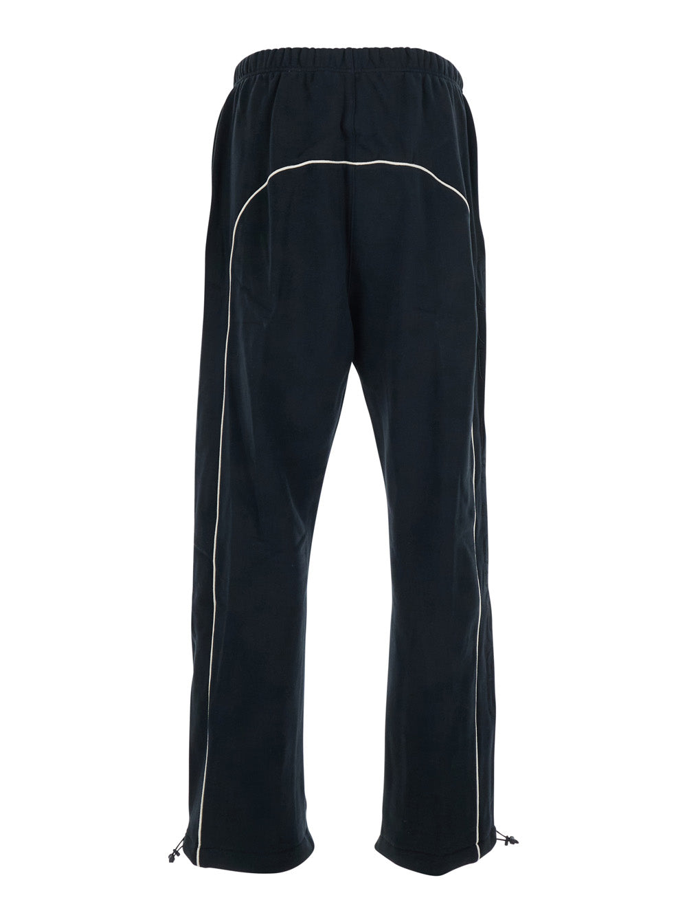 Fear Of God Men Black Pants With Drawstring At The Waist In Cotton Man FEAR OF GOD