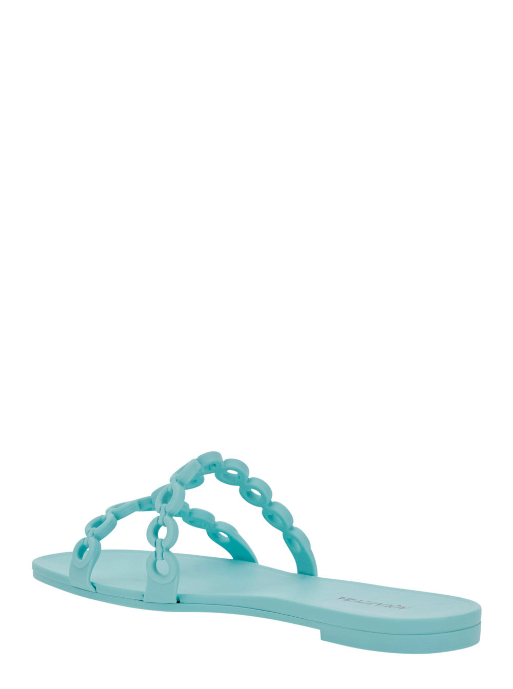 Aquazzura Women Infinity Chain  Jelly Sandal Flat