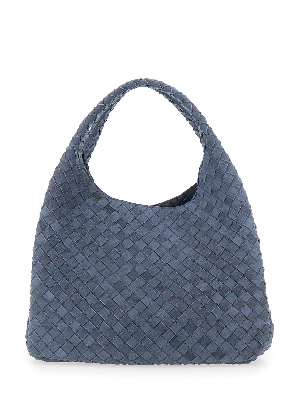 Bottega Veneta Women Large Campana Intrecciato 15 Cloudy Suede BOTTEGA VENETA