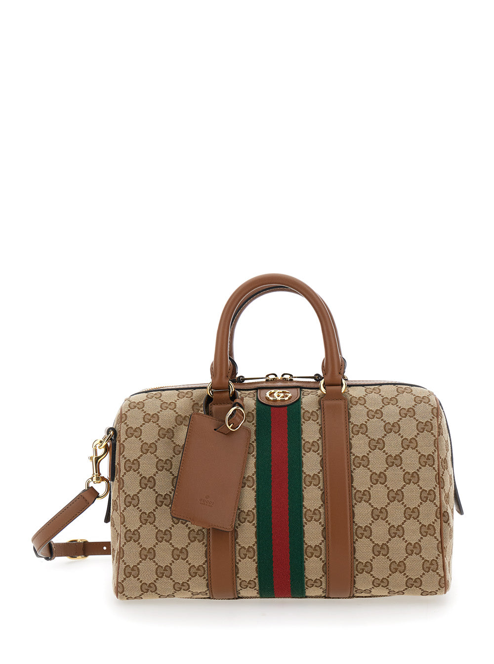 Gucci Women Handbag 'Ophidia' With Beige Leather Details For Women GUCCI