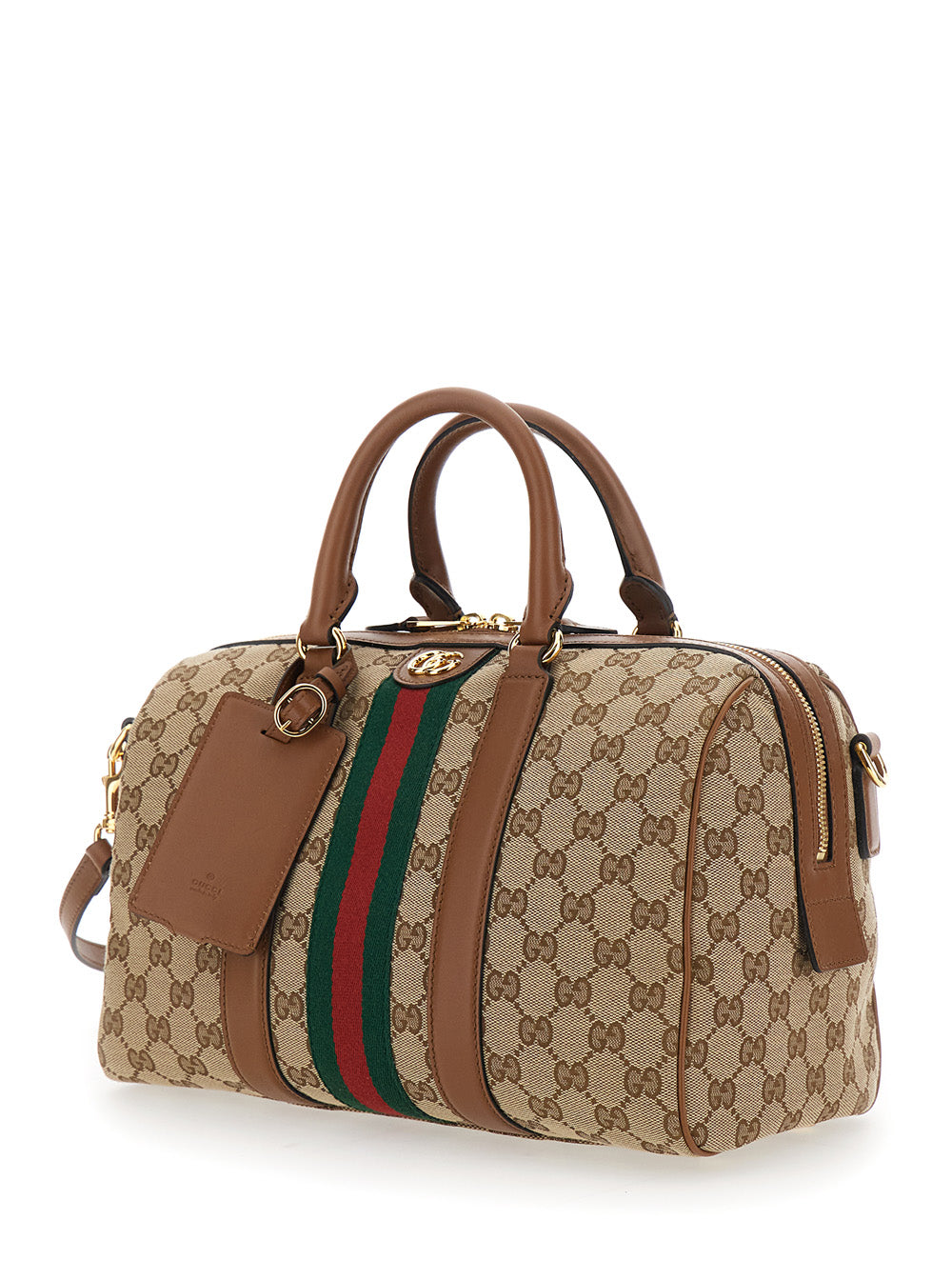 Gucci Women Handbag 'Ophidia' With Beige Leather Details For Women GUCCI
