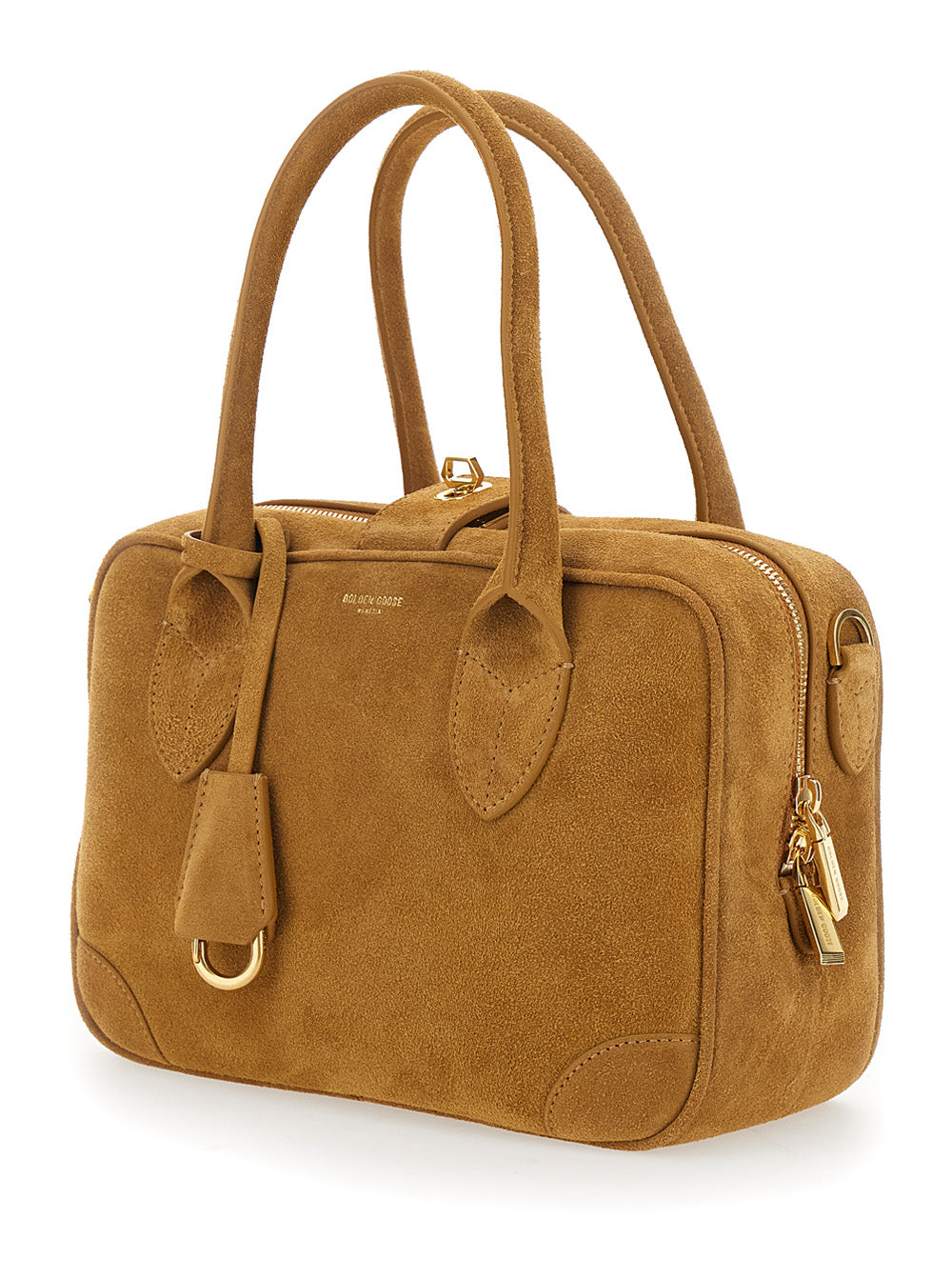 Golden Goose Women Handbag 'Vita' With Antique Brass Metal Details In Beige Leather For Women GOLDEN GOOSE