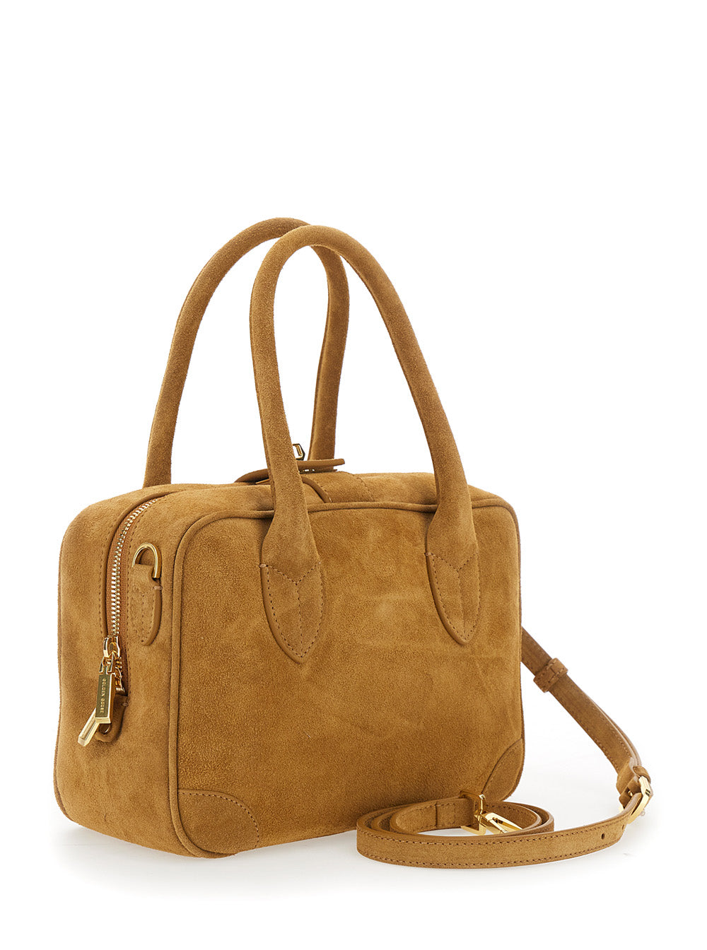 Golden Goose Women Handbag 'Vita' With Antique Brass Metal Details In Beige Leather For Women GOLDEN GOOSE
