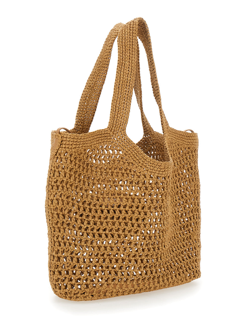 Tod's Women Raffia Shopper Beige Viscose Bag For Women TOD'S