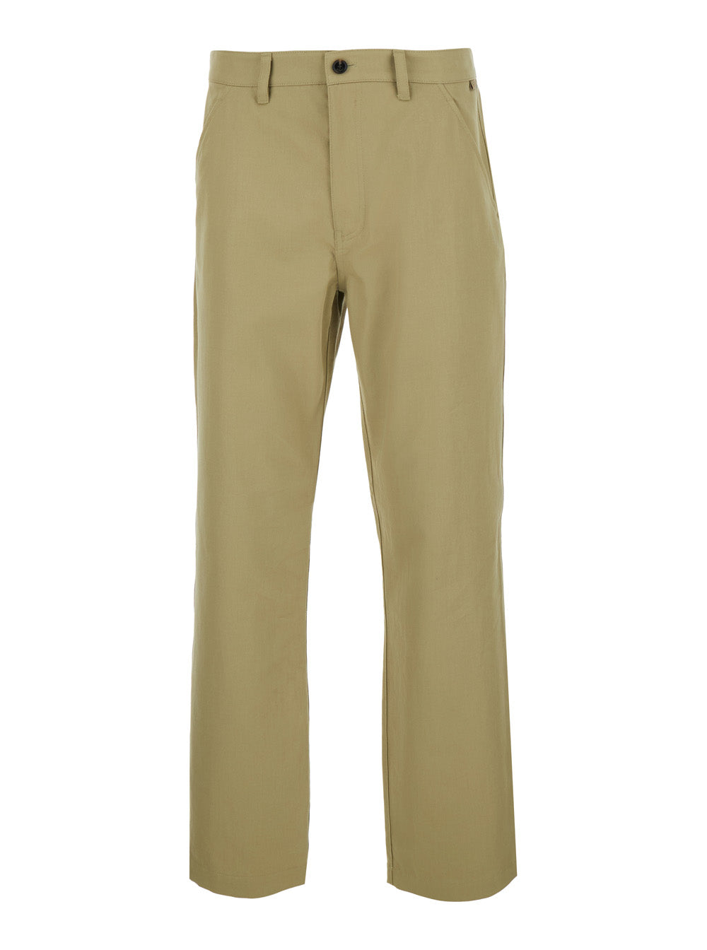 Burberry Men Arthur Pants Beige With Elastic Waist In Cotton For Men BURBERRY